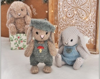 Amigurumi Bunny Toy Clothes Knitting Pattern