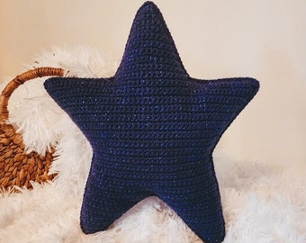 Unique Realistic Star Pillow Crochet Pattern