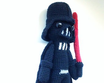 Crochet Amigurumi Pattern for Darth Vader