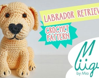Easy Labrador Retriever Crochet Amigurumi Pattern
