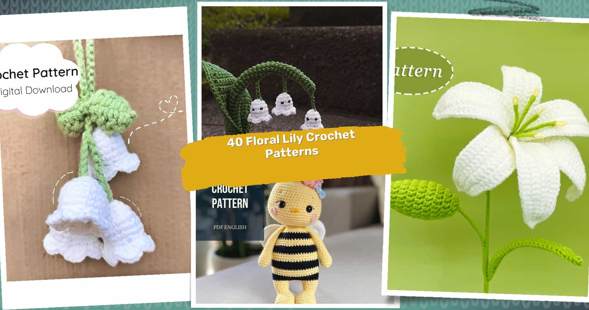 40 Lily Crochet Patterns: Elevate Your Craft with Floral Designs