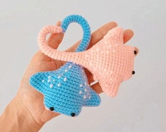 Beginner-Friendly Mini Manta Crochet Pattern PDF