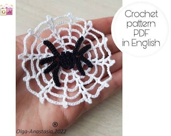 Easy Spider Web Crochet Pattern for Beginners