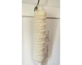 Eco-Friendly Braided Bag Holder Crochet Pattern