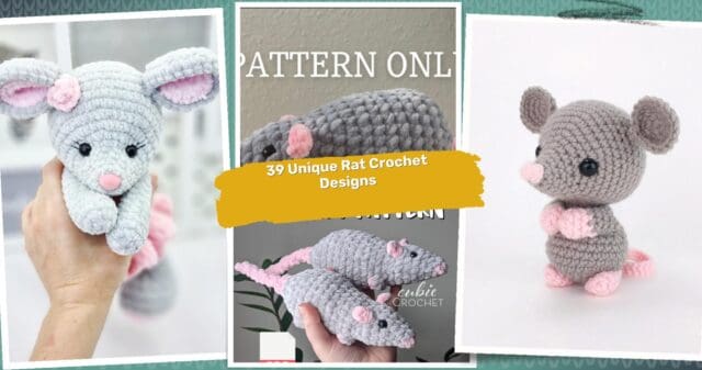 39 Rat Crochet Patterns: Unleash Your Creativity with These Unique Designs