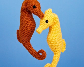 Seahorse Amigurumi Crochet Pattern PDF