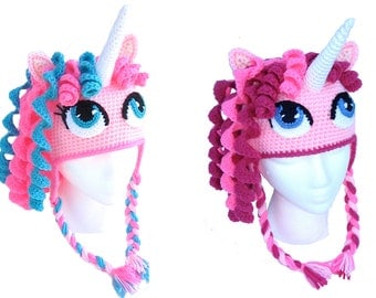 Easy Crochet Unicorn Hat Pattern for All