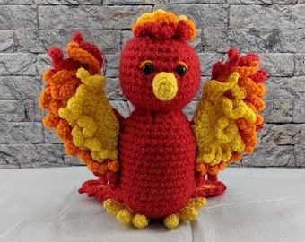 Phineas Phoenix Amigurumi Crochet Pattern