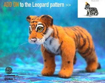 Tiger Add-On Crochet Pattern for Shanghai Leopard