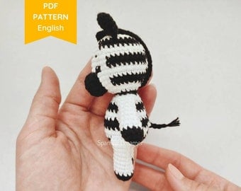 Easy Amigurumi Zebra Crochet Pattern PDF