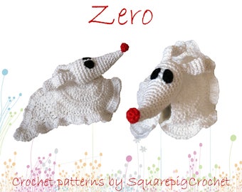 Zero Nightmare Before Christmas Crochet Pattern