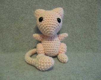 Cute Chibi Mew Pokemon Crochet Pattern