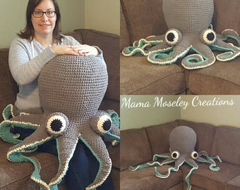 Huge Octopus Crochet Pattern PDF