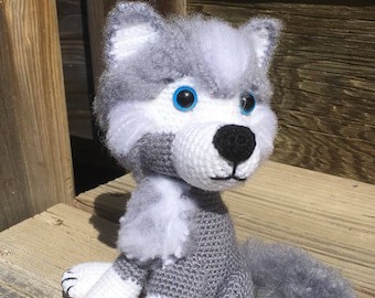 Crochet Your Own Adorable Husky Pattern