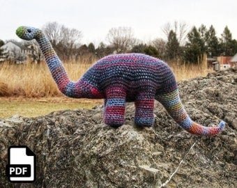 Crafty Intentions' Amigurumi Dinosaur Crochet Pattern