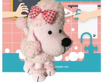 Crochet & Knitted Dog Pattern Download