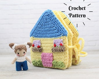 Emma's Dollhouse: English Crochet Toy Pattern