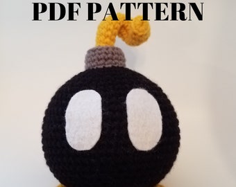Amigurumi Crochet Pattern: Wandering Bomb