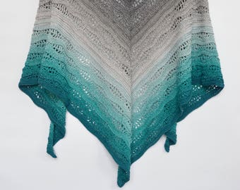 Kalinda Shawl Crochet Pattern: Triangle Scarf