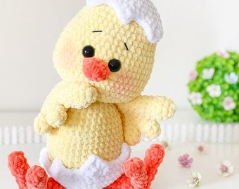 Coco the Little Chicken Crochet Pattern