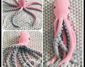 XXL Octopus Amigurumi Crochet Pattern - Olimori