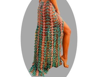 Bestseller Sea Grass Boho Crochet Skirt Pattern