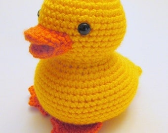 Amigurumi Ducky PDF Instant Crochet Pattern