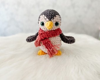 Penny the Penguin Amigurumi Crochet Pattern PDF