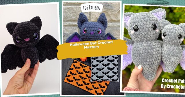 39 Bat Crochet Pattern: Master Fun & Easy Designs for Halloween Decor"