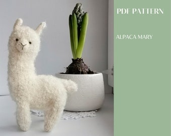 Adorable Soft Alpaca Knitting Pattern PDF