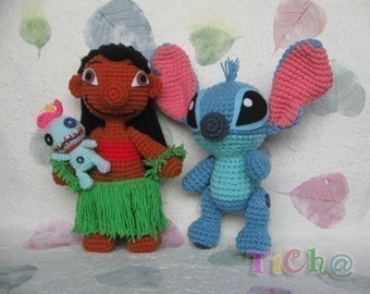 Lilo & Stitch Crochet Pattern Set PDF
