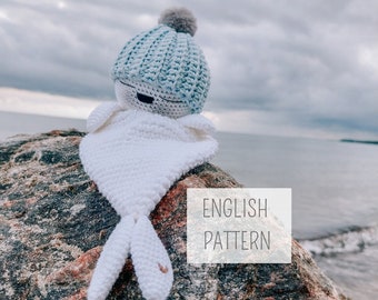 Seal Lovey Blanket Crochet Pattern for Babies