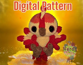 Adorable Baby Phoenix Crochet Pattern