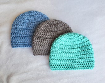 Easy Unisex Crochet Hat Pattern for All Ages