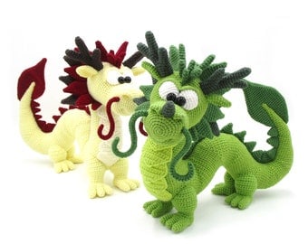 Dragon Lóng: Chinese Luck Symbol Crochet Pattern