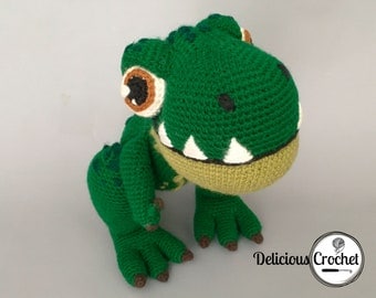 DIY T-REX Dinosaur Amigurumi Crochet Pattern PDF