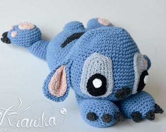 Krawka's Blue Koala Alien Crochet Pattern