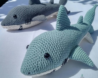 Shane the Shark Amigurumi Crochet Pattern PDF