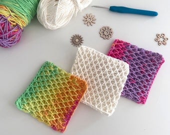 Crochet Coaster/Mug Rug Pattern Home Decor