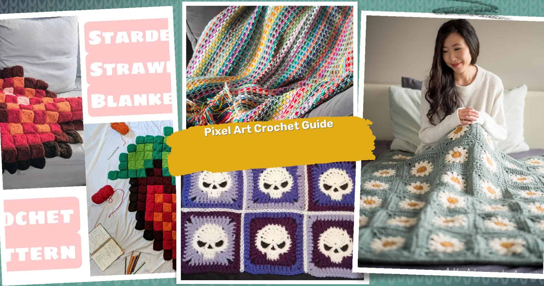 25 Pixel Crochet Patterns Transform Your Hobby Into Pixel Art Masterpieces