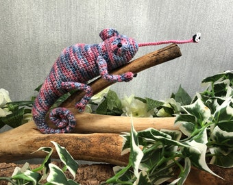 Chameleon Crochet Pattern: Reptile & Lizard PDF