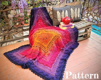 Chic JasmineTea Crochet Blanket Pattern