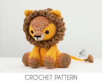 Leo the Lion Amigurumi Crochet Pattern