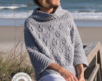 Tara Crochet Sweater Pattern with Video Guide