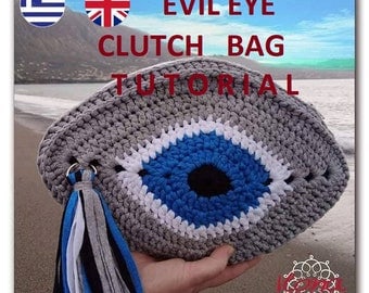 Evil Eye Crochet Pattern - PDF Part 1
