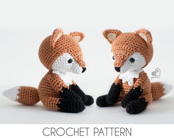 Lucy the Fox Crochet Amigurumi Pattern