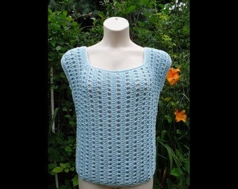 Beginner's Easy Summer Top Crochet Pattern