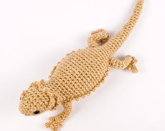 Bearded Dragon Amigurumi Crochet Pattern PDF