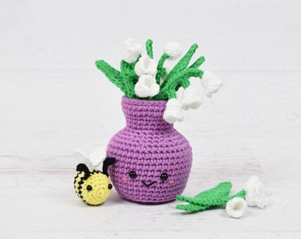 Lily of the Valley Amigurumi Crochet Pattern
