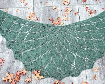 Mandala Shawl Instant Crochet Pattern PDF